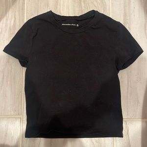 Abercrombie and Fitch basic black t shirt